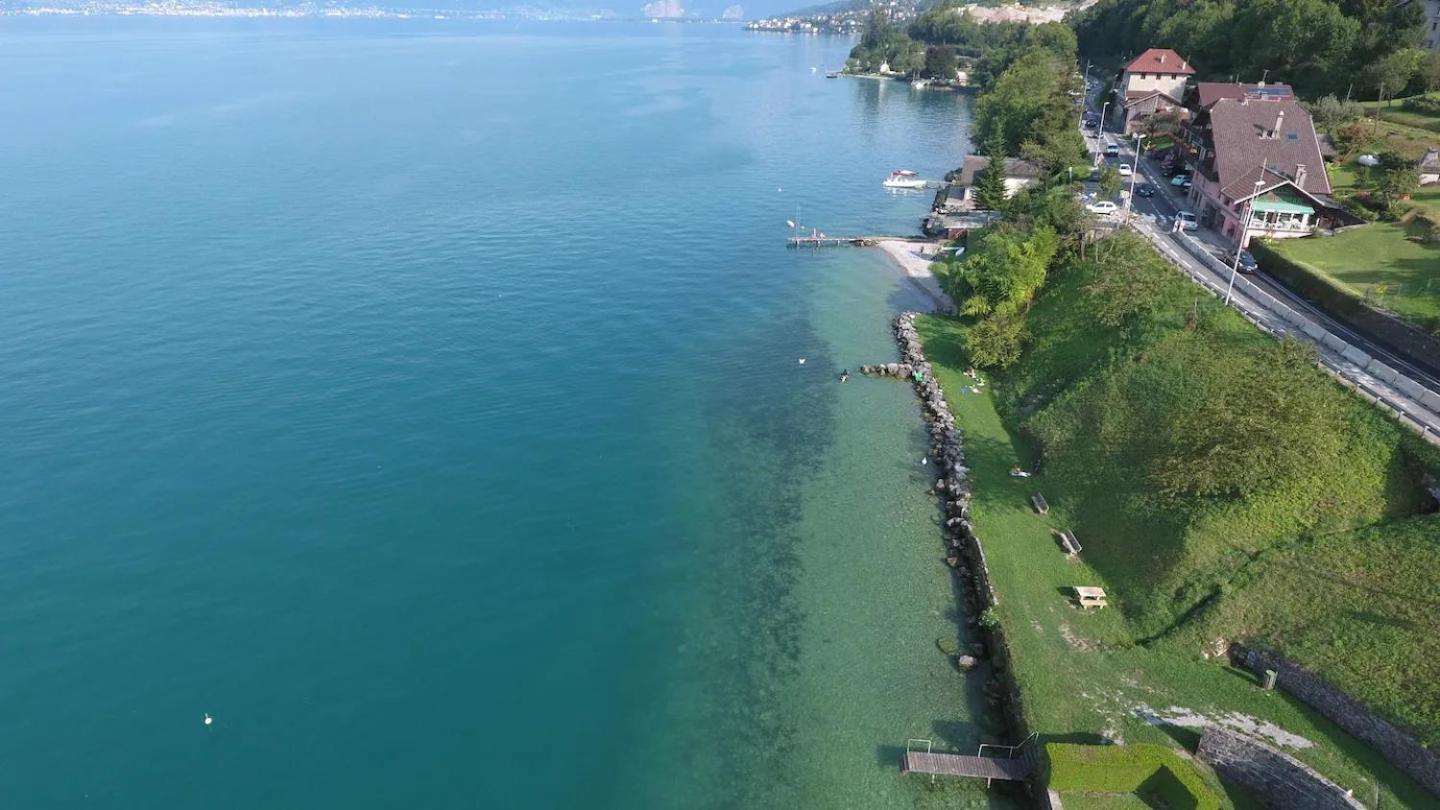 Chez Malou & Hugo Vue Lac Proche Suisse & Stations ! แซงต์-แชงเกิฟ ภายนอก รูปภาพ
